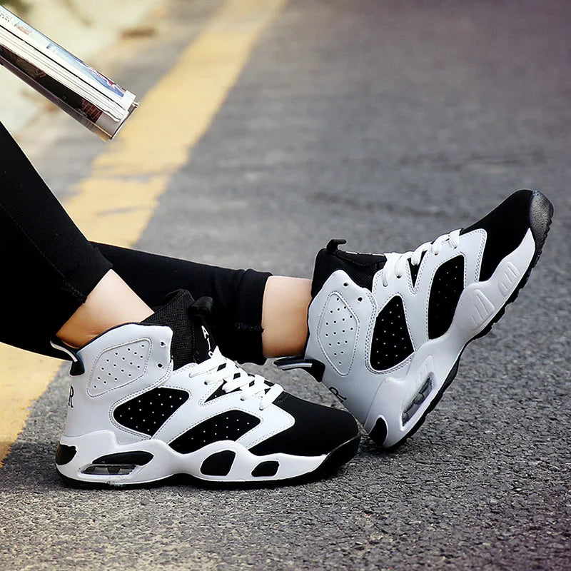 High Top Sneakers for Men Casual Shoes Basketball Platform Shoes Light Soft Man Tennis 2023 Lace Up Men's Fashion Sneakers
