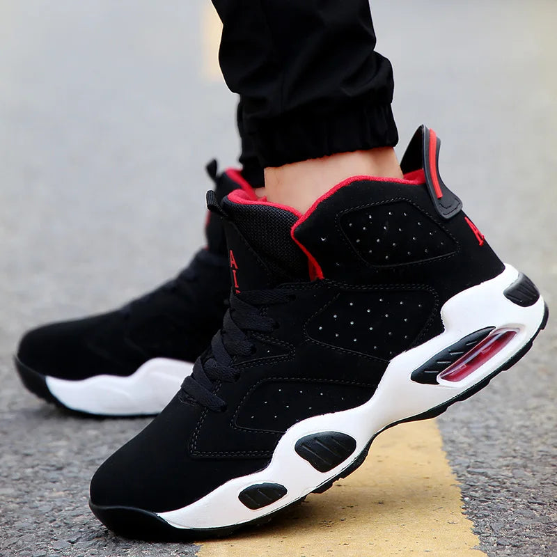 High Top Sneakers for Men Casual Shoes Basketball Platform Shoes Light Soft Man Tennis 2023 Lace Up Men's Fashion Sneakers