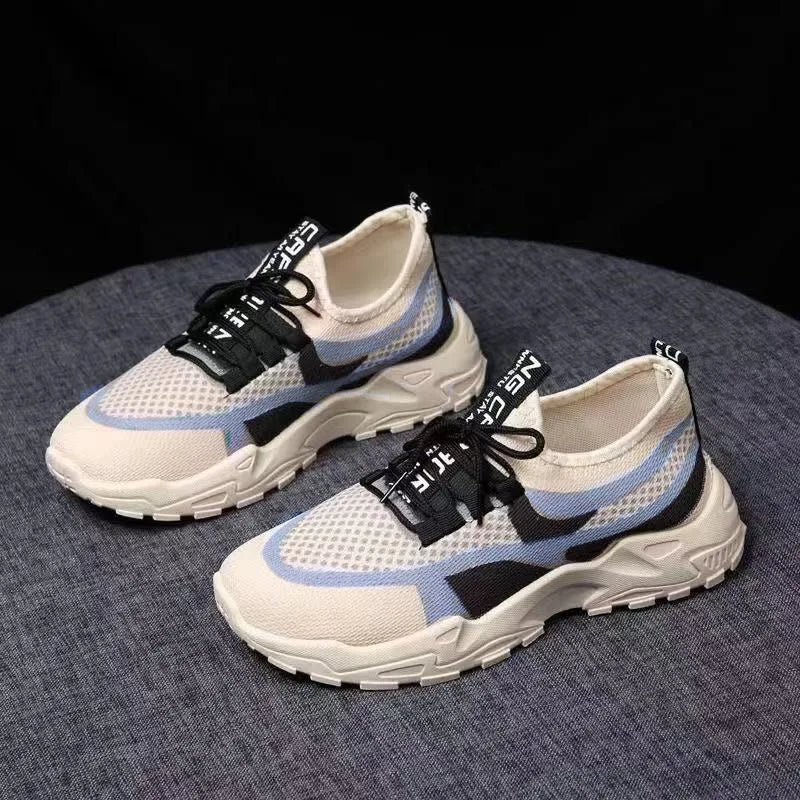 2025 Sneakers Women Platform Flat Shoes Woman Shoes Green Casual Trainers Ladies Chunky Sneakers Women Shoes