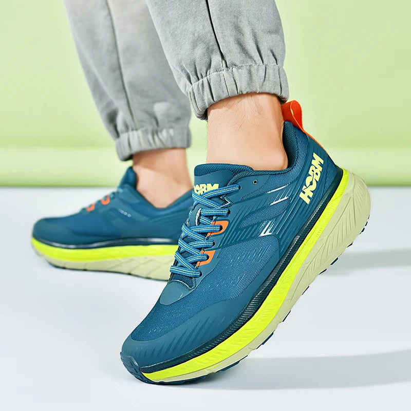 Sneakers for Men Marathon Carbon Plate Men Sports Running Shoes Breathable Lightweight Comfortable Athletic Nonskid Man Sneakers