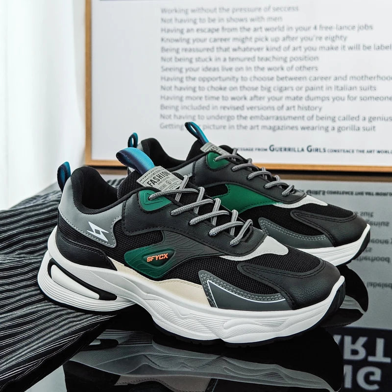 Sneakers for Men Fashion Outsole Male Casual Sport Shoes Man Running Flats Shoes Tenis De Mujer Zapatillas Sapato Masculino