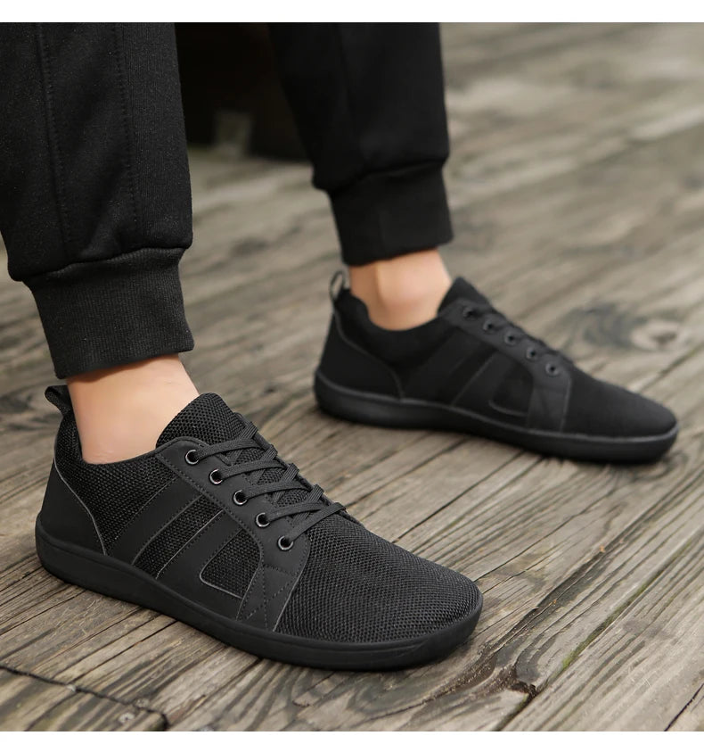 New Fashion Men's Sneakers Barefoot Shoes Cross-Trainer Shoes Wide Toe Walking Shoes Zero Drop Sole Trail Running Shose light