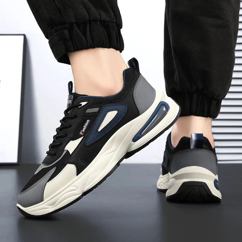 2025 Trendy Sneakers For Men Shoes Summer Outdoor Wear-Resistant Casual Sports Skateboard Shoes Fashion Breathable Shoes